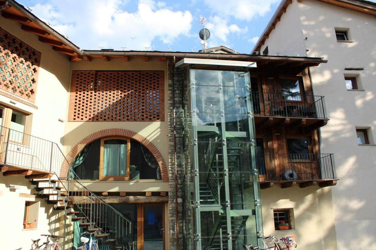 L'Atelier Du Temps - Les Greniers Appartements Aosta Exteriér fotografie